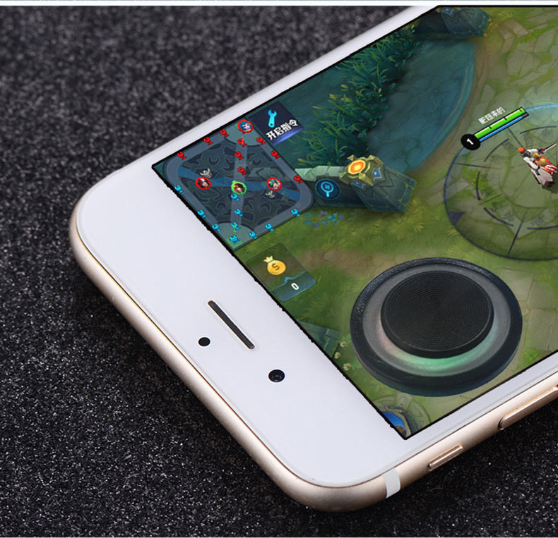 Q8 Ultra Thin Mobile Game Joystick Rocker Silicone Sucker