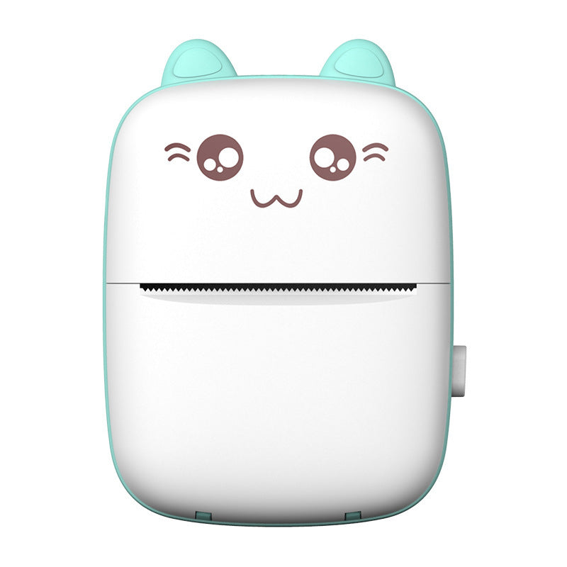 Mini Printer Portable Mini Bluetooth WiFi New Wrong Printer Mobile Phone Photo Title Note Hot Print Pocket Student Error Label Printer by Trends Vault