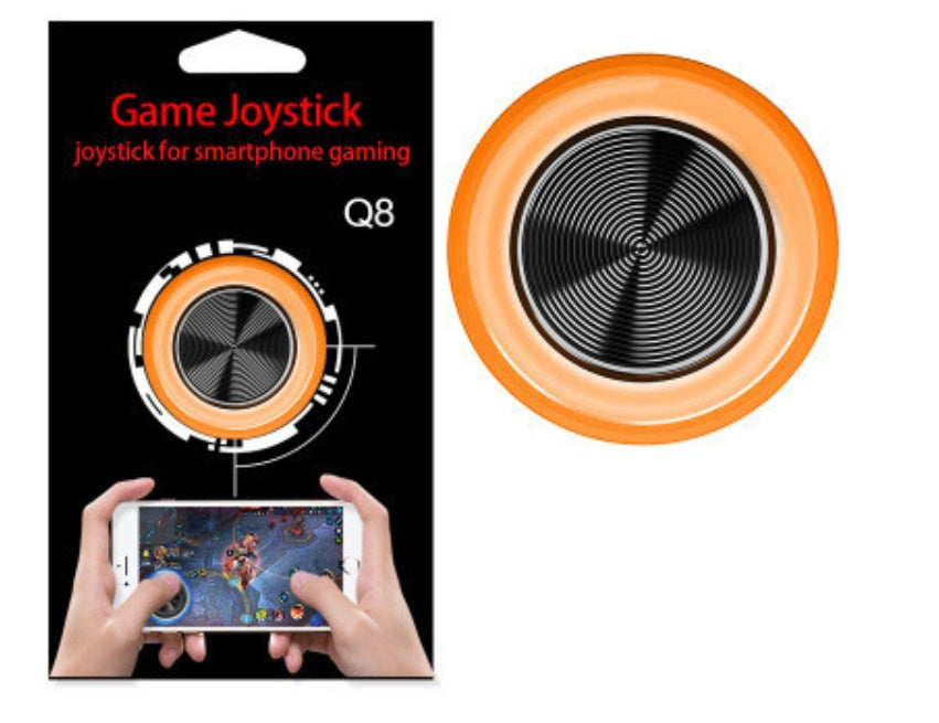 Q8 Ultra Thin Mobile Game Joystick Rocker Silicone Sucker