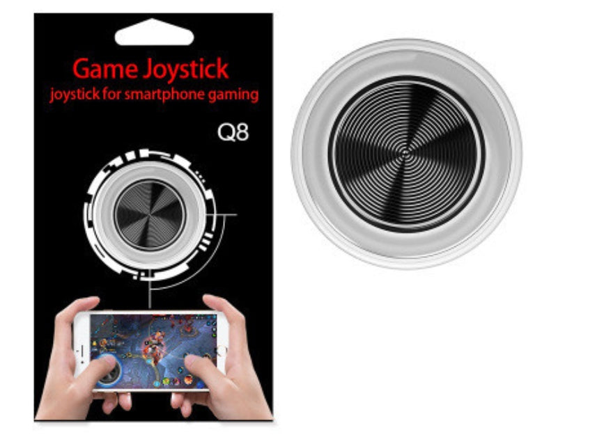 Q8 Ultra Thin Mobile Game Joystick Rocker Silicone Sucker
