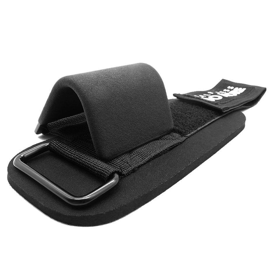 Weight Lifting Hook Grips Padded With Wrist Wraps Hand-Bar Powerlifting Gloves Heavy Duty Pull-ups Hooks Gym Training Straps by Trends Vault