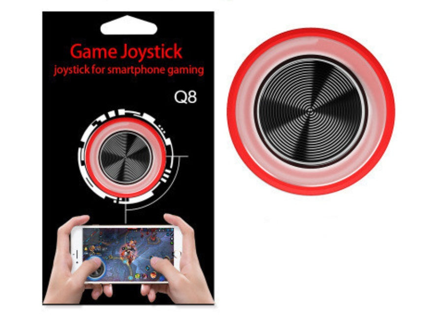 Q8 Ultra Thin Mobile Game Joystick Rocker Silicone Sucker