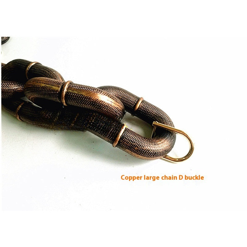 Plastic Thick Dog Leash Large Iron Chain Hand Holding Rope by Trends Vault