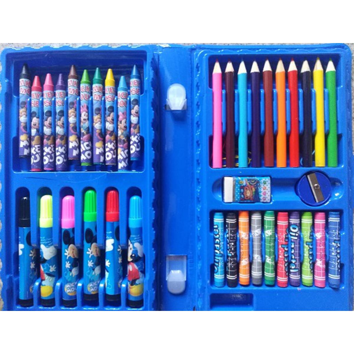 42-Piece Ultimate Kids Art Set – Themed Crayons, Markers, Colored Pencils, & Creative Art Accessories for Drawing, Coloring, and Crafting