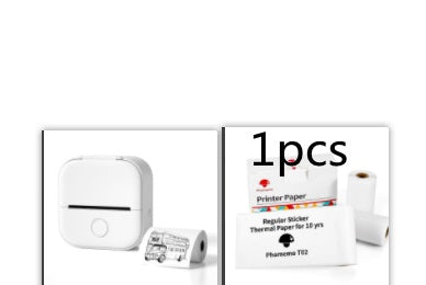 Portable Mini Thermal Label Printer Home Photo Printer Student Wrong Question Printer Bluetooth-compatible Mini Label Printer Price Tag by Trends Vault