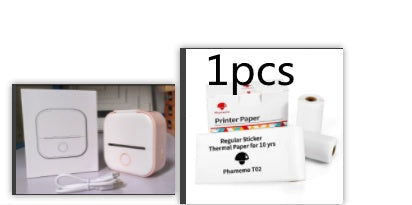 Portable Mini Thermal Label Printer Home Photo Printer Student Wrong Question Printer Bluetooth-compatible Mini Label Printer Price Tag by Trends Vault