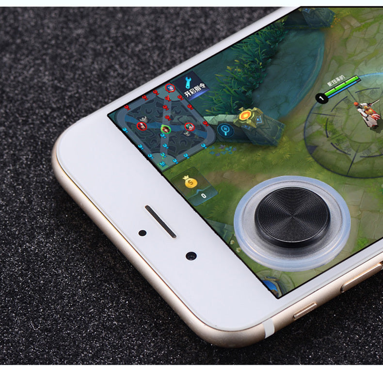 Q8 Ultra Thin Mobile Game Joystick Rocker Silicone Sucker