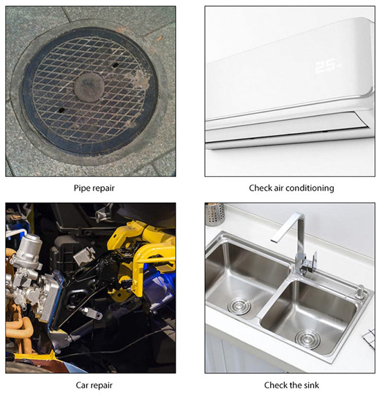 Endoscope 3 In 1 USB Micro USB Type-C Borescope Inspection Camera Waterproof For Smartphone With OTG And UVC PC by Trends Vault