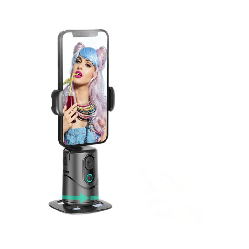 New Q12 Smart Follow-up PTZ 360 Face Recognition Stabilizer Panoramic Live Selfie Artifact Mobile Phone Bracket