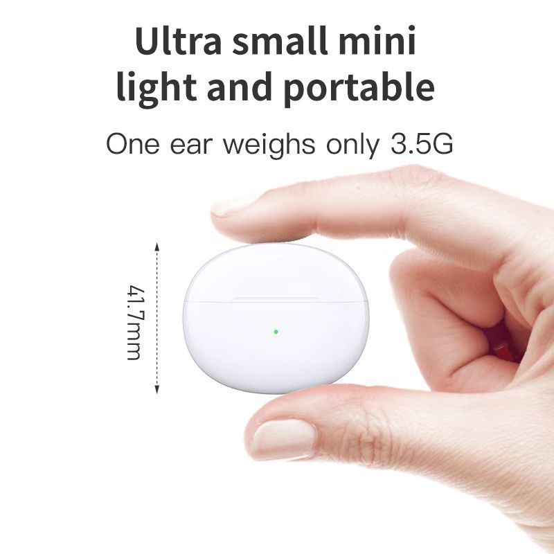 Wireless In-Ear Binaural Stereo Noise Cancelling Sports Headphones by Trends Vault