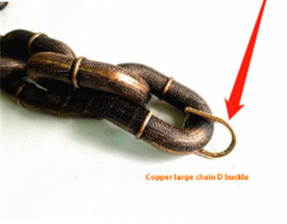 Plastic Thick Dog Leash Large Iron Chain Hand Holding Rope by Trends Vault