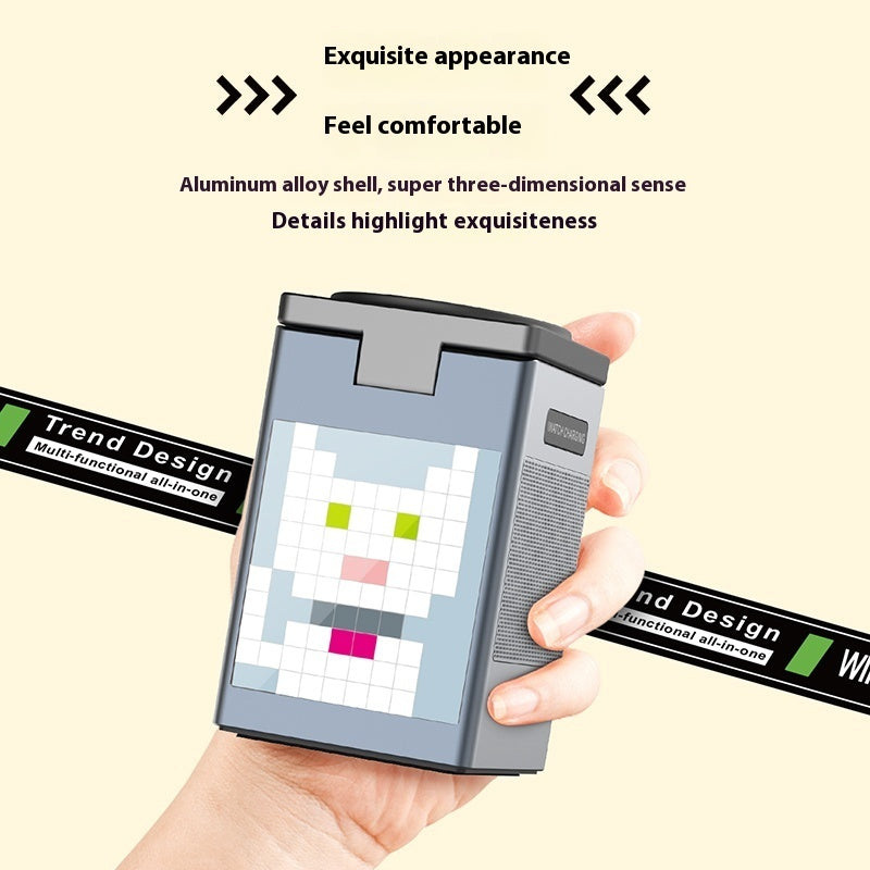 Bluetooth Audio Clock Magnetic Wireless Charger Qi Pad