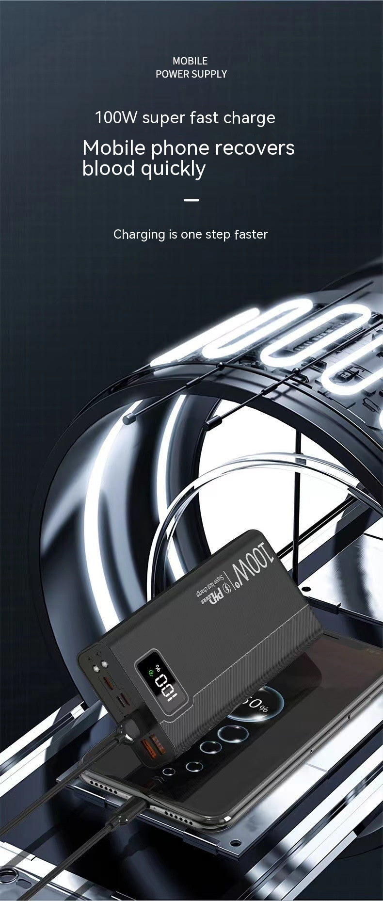 Large Capacity Power Bank by Trends Vault