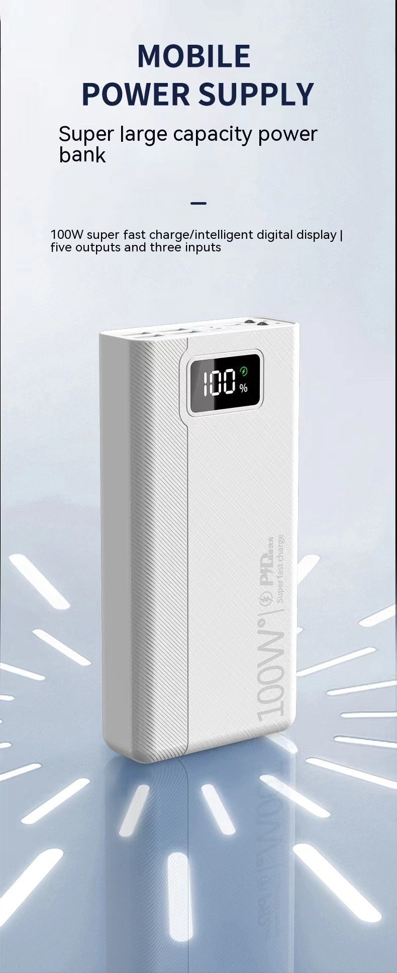 Large Capacity Power Bank by Trends Vault