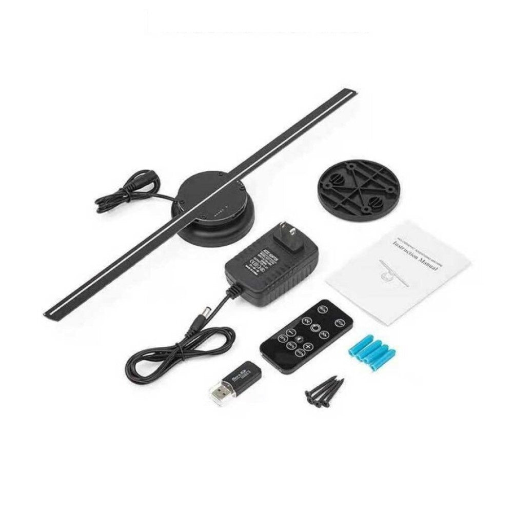 3D Hologram Fan Naked-eye Projector Holiday Gifts, Holiday Lighting, Party Lighting by Trends Vault